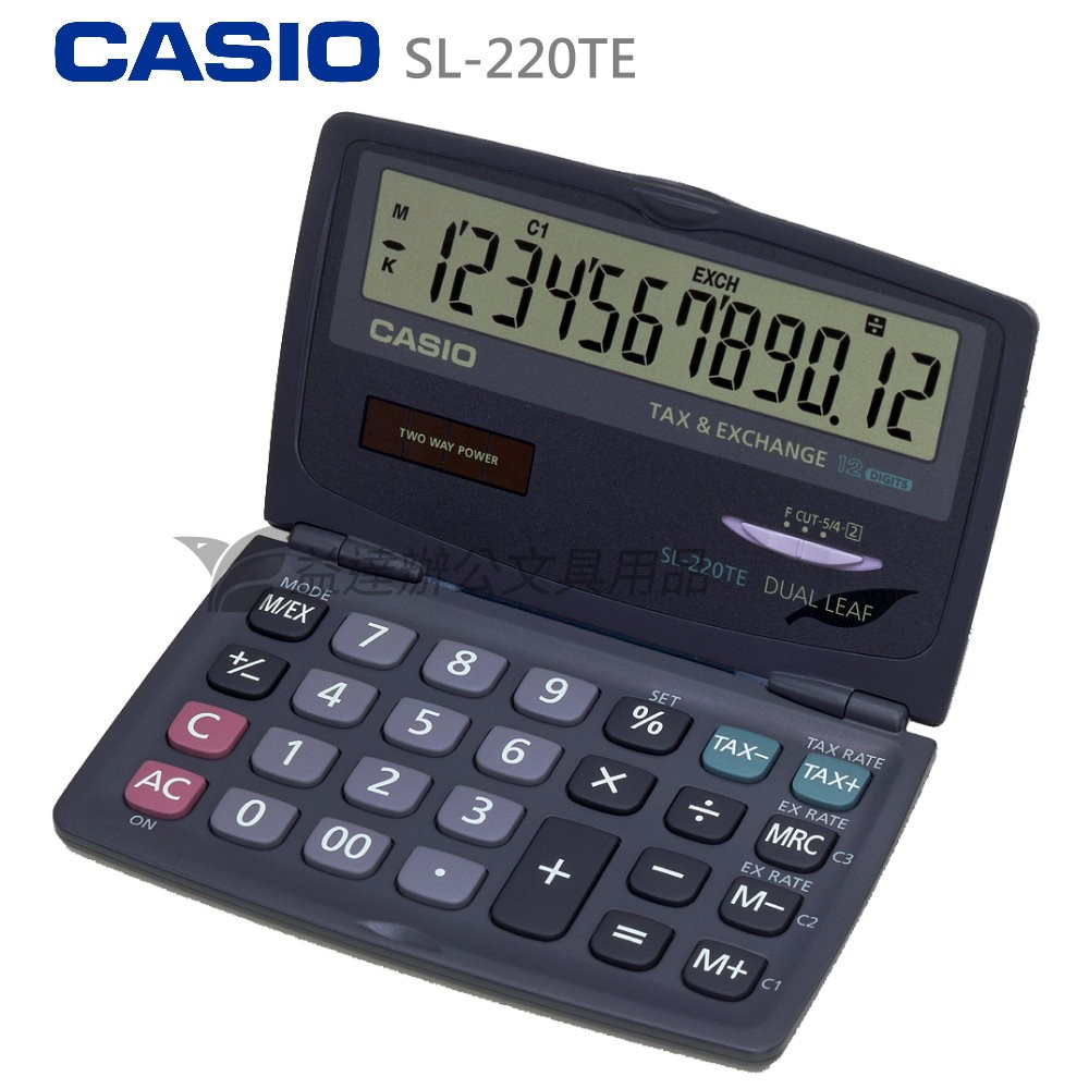 CASIO  SL-220TE 攜帶型計算機