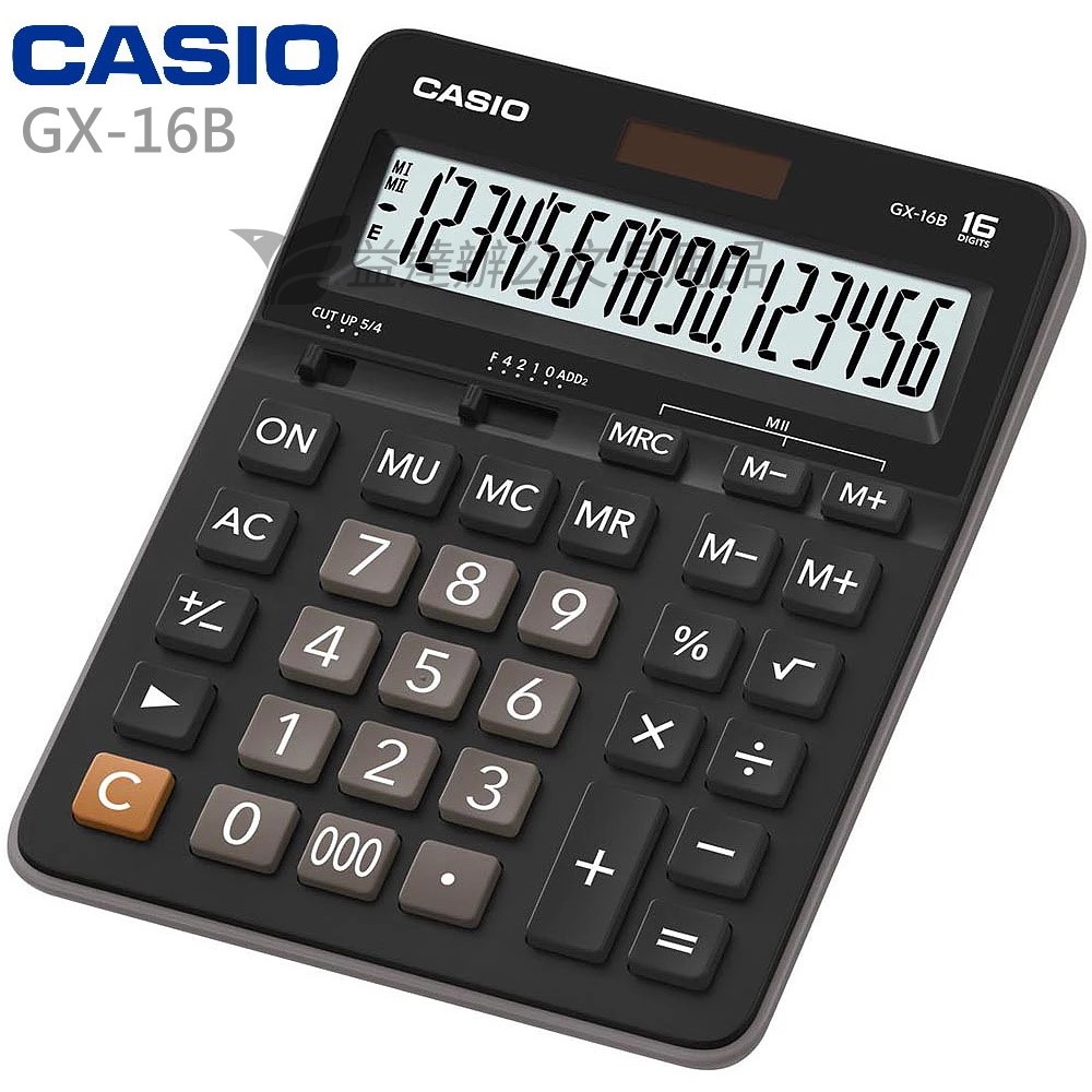 CASIO  GX-16B 桌上型計算機