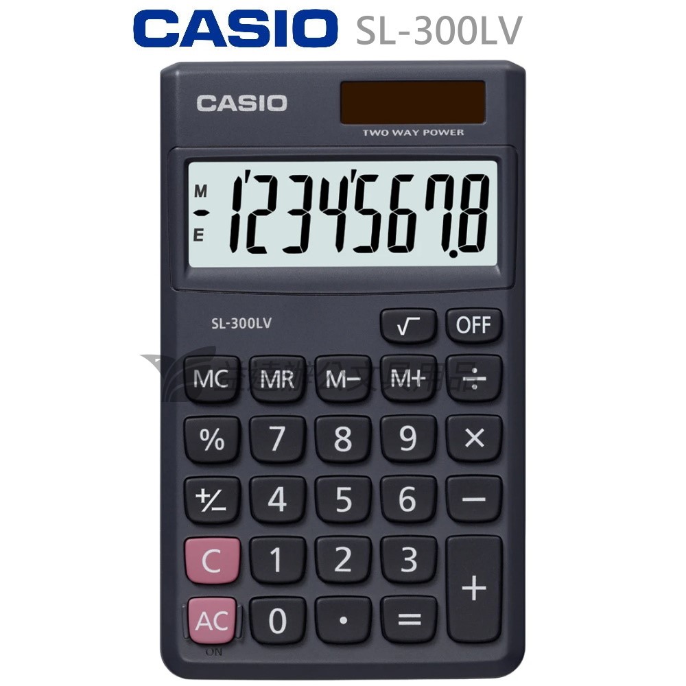 CASIO  SL-300LV 攜帶型計算機